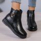 Botas de cuero Hexibella