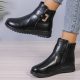 Botas de cuero Hexibella