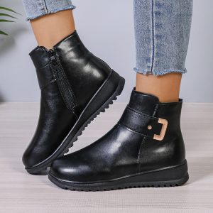 Botas de cuero Hexibella