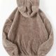 Sudadera polar con capucha Hexibella