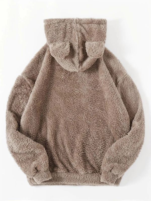 Sudadera polar con capucha Hexibella