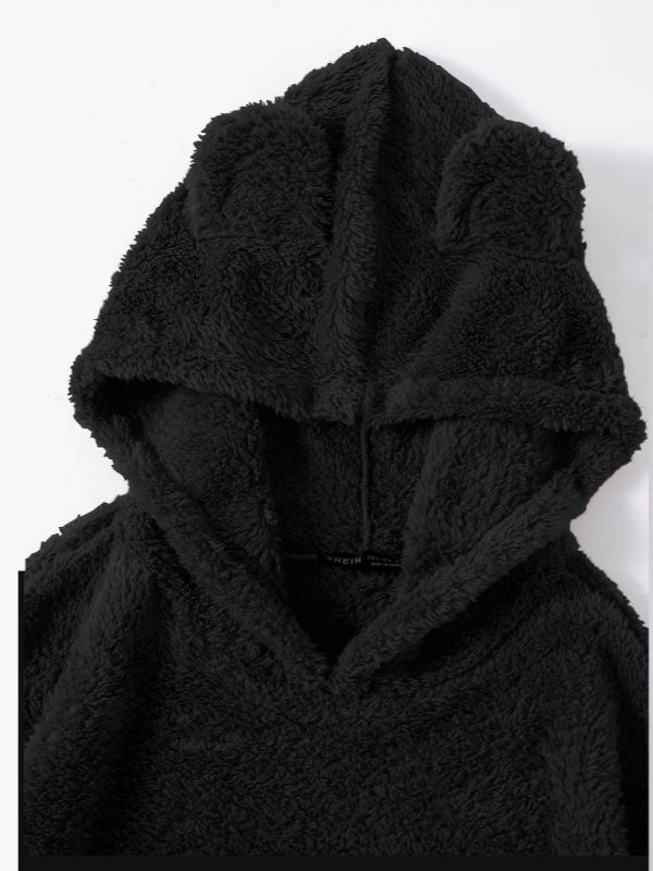 Sudadera polar con capucha Hexibella