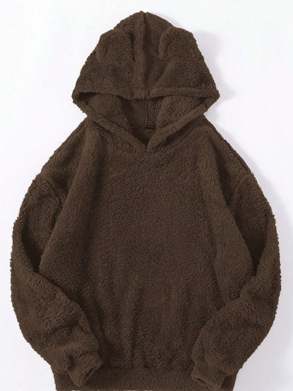 Sudadera polar con capucha Hexibella