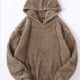 Sudadera polar con capucha Hexibella