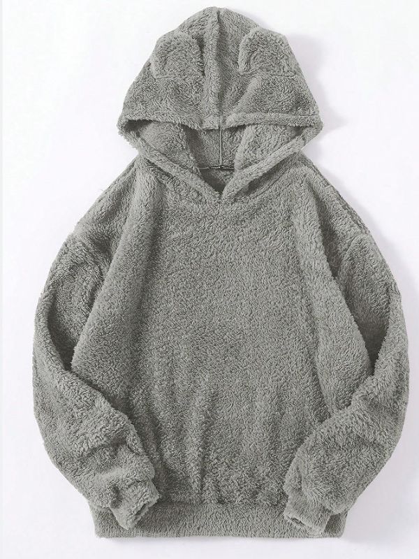 Sudadera polar con capucha Hexibella