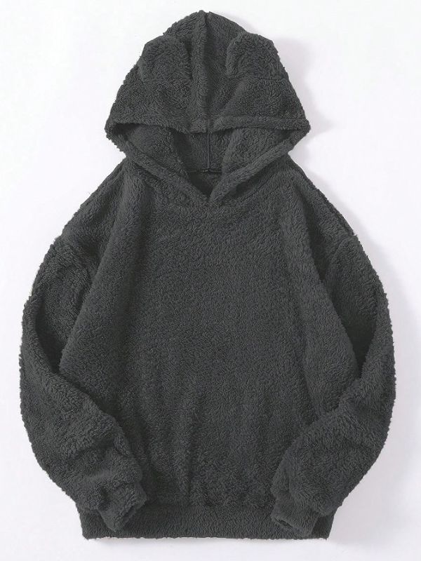 Sudadera polar con capucha Hexibella