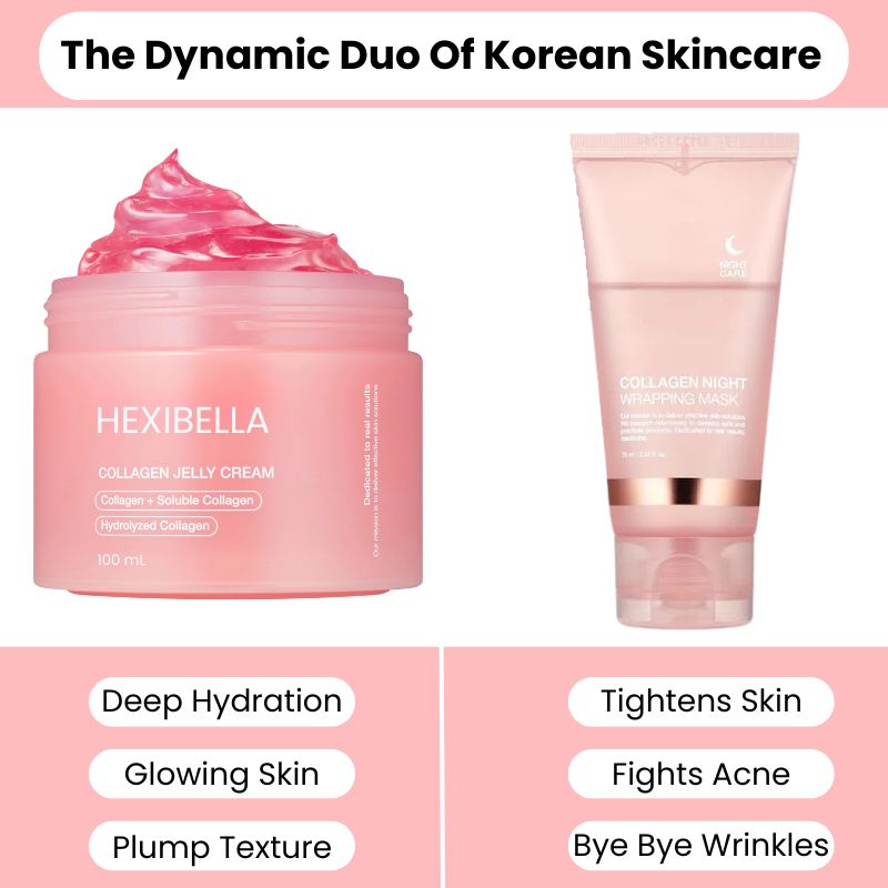 HEXIBELLA (70) Jalea de Colágeno Niacinamida + Mascarilla Gratuita