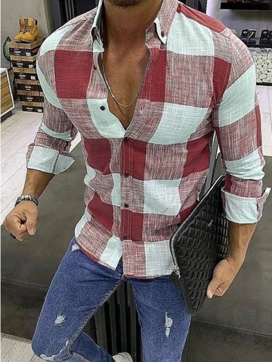 Trevor | Camisa de manga larga para hombre