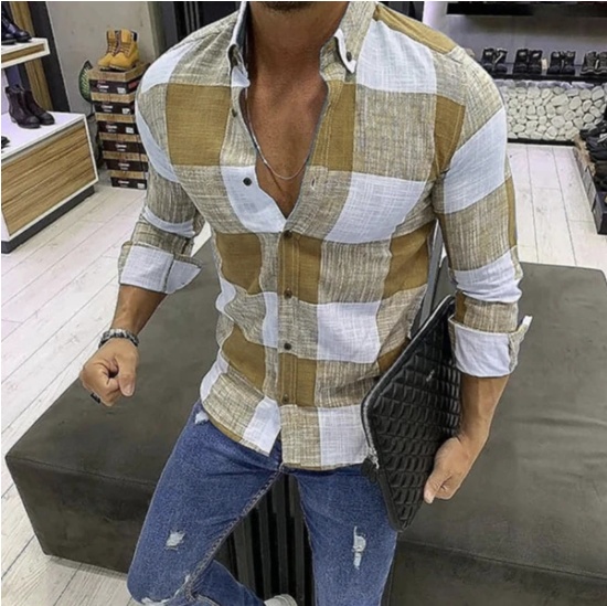 Trevor | Camisa de manga larga para hombre