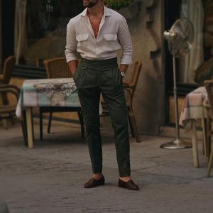 Finn | Camisa de verano de manga larga para hombre