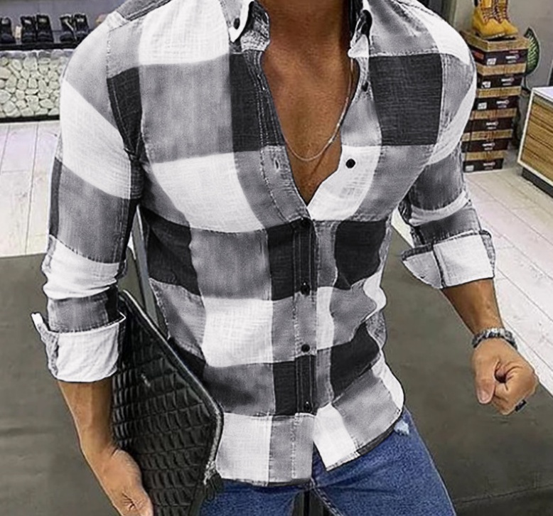 Trevor | Camisa de manga larga para hombre
