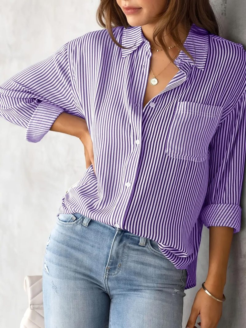 f90abeda-a8b0-436b-b239-f38f5678f607.jpg Camicia a righe da donna Madison |