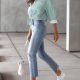 Camicia a righe da donna Madison |