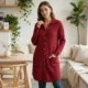 Julia | Lange Strickjacke aus Wolle