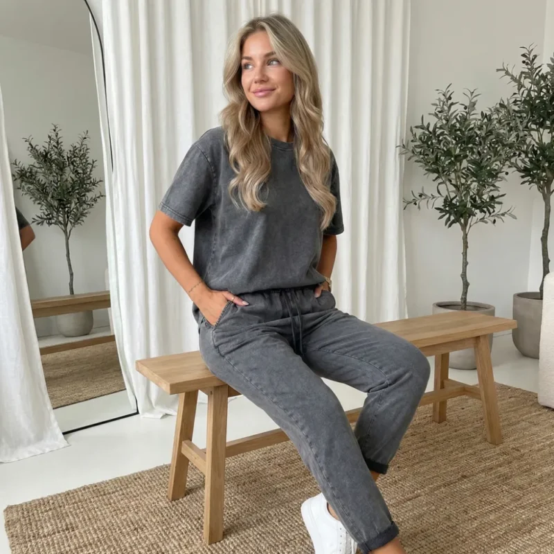 Emma | 2-tlg. lässiges Sweatshirt-Set