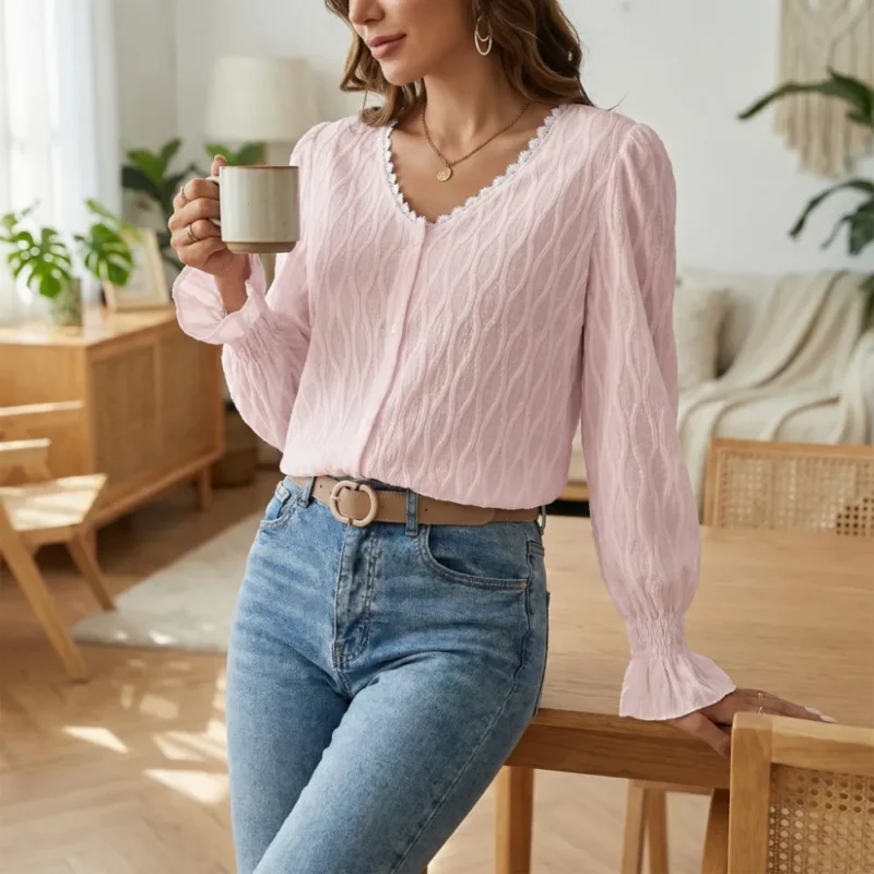 Veronica | Top con cuello en V