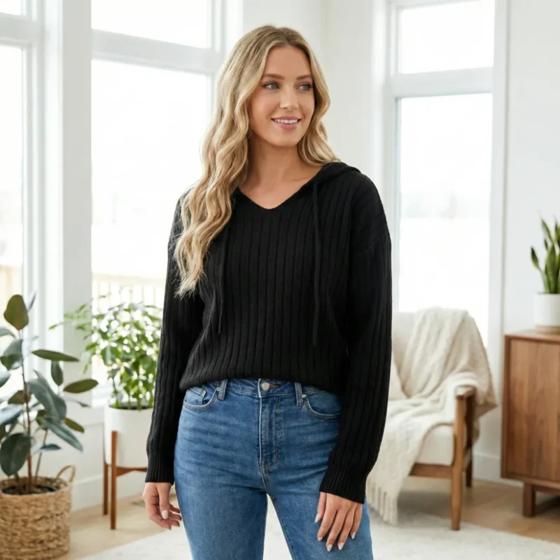 Maggie | Einfaches Baumwolltop mit Ärmeln