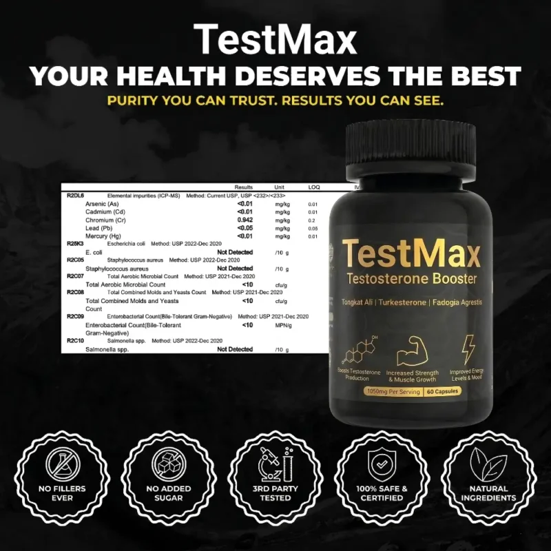 TESTMAX Booster de testostérone
