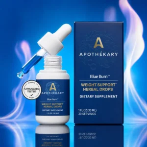 Blue Burn Drops