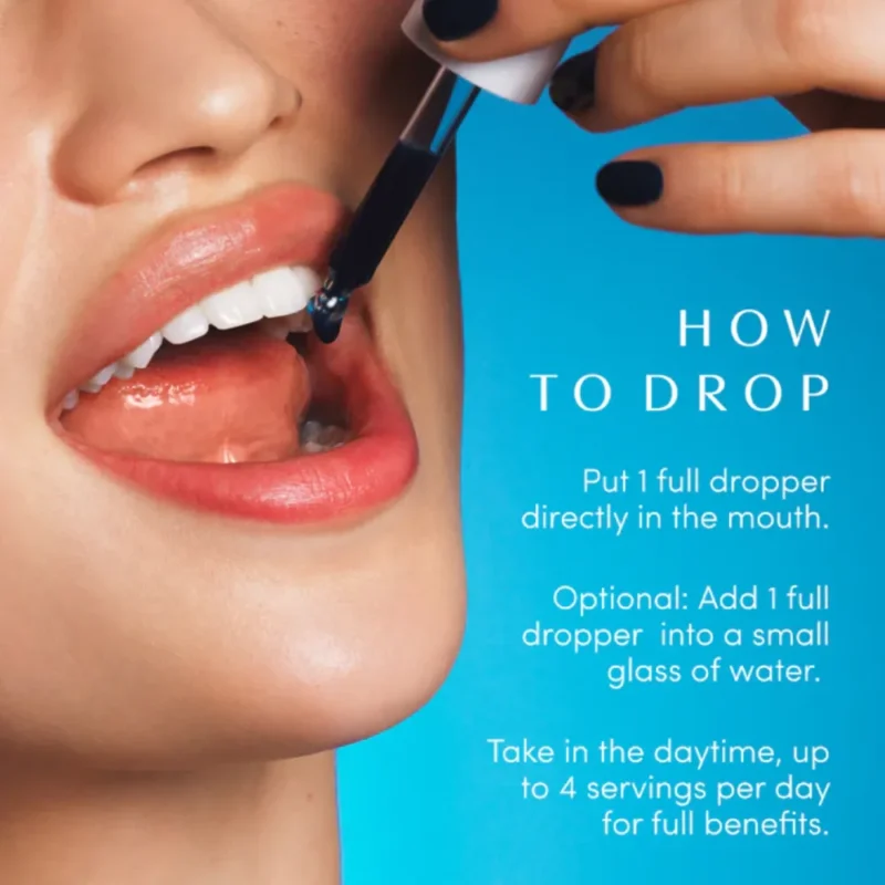 Blue Burn Drops